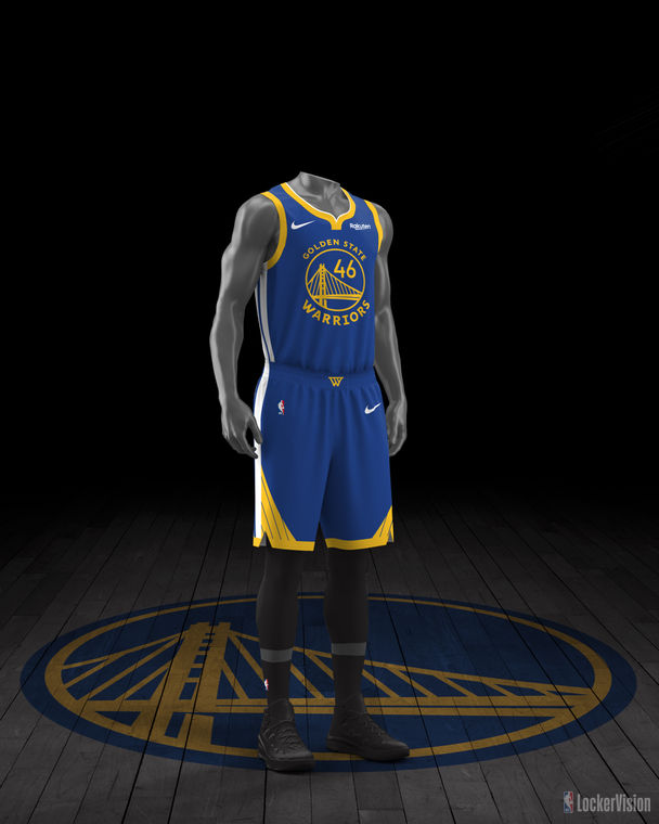 NBA LockerVision - Golden State Warriors - Icon Edition - Game Outfit